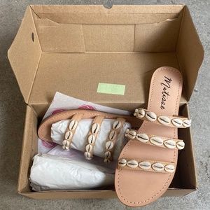 Matisse Resort Cowrie Shell Sandals